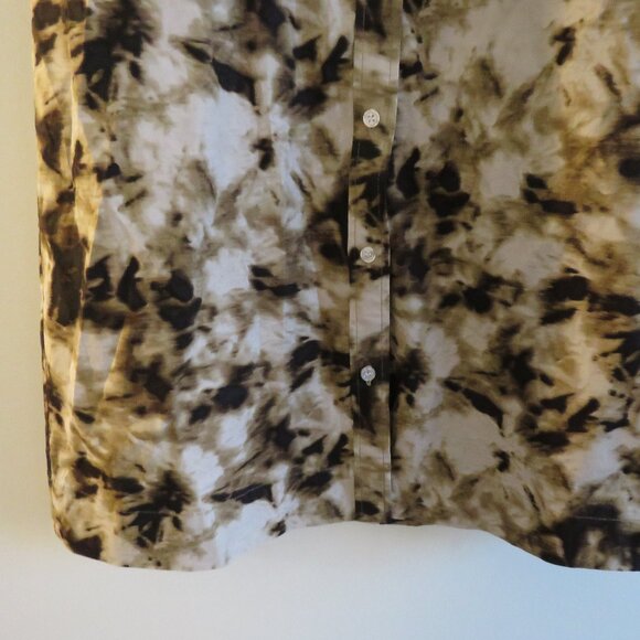 SAMSOE SAMSOE Demi Dress Camo Clay Wide Sleeve Minimalist Abstract - Size S - Picture 9 of 16